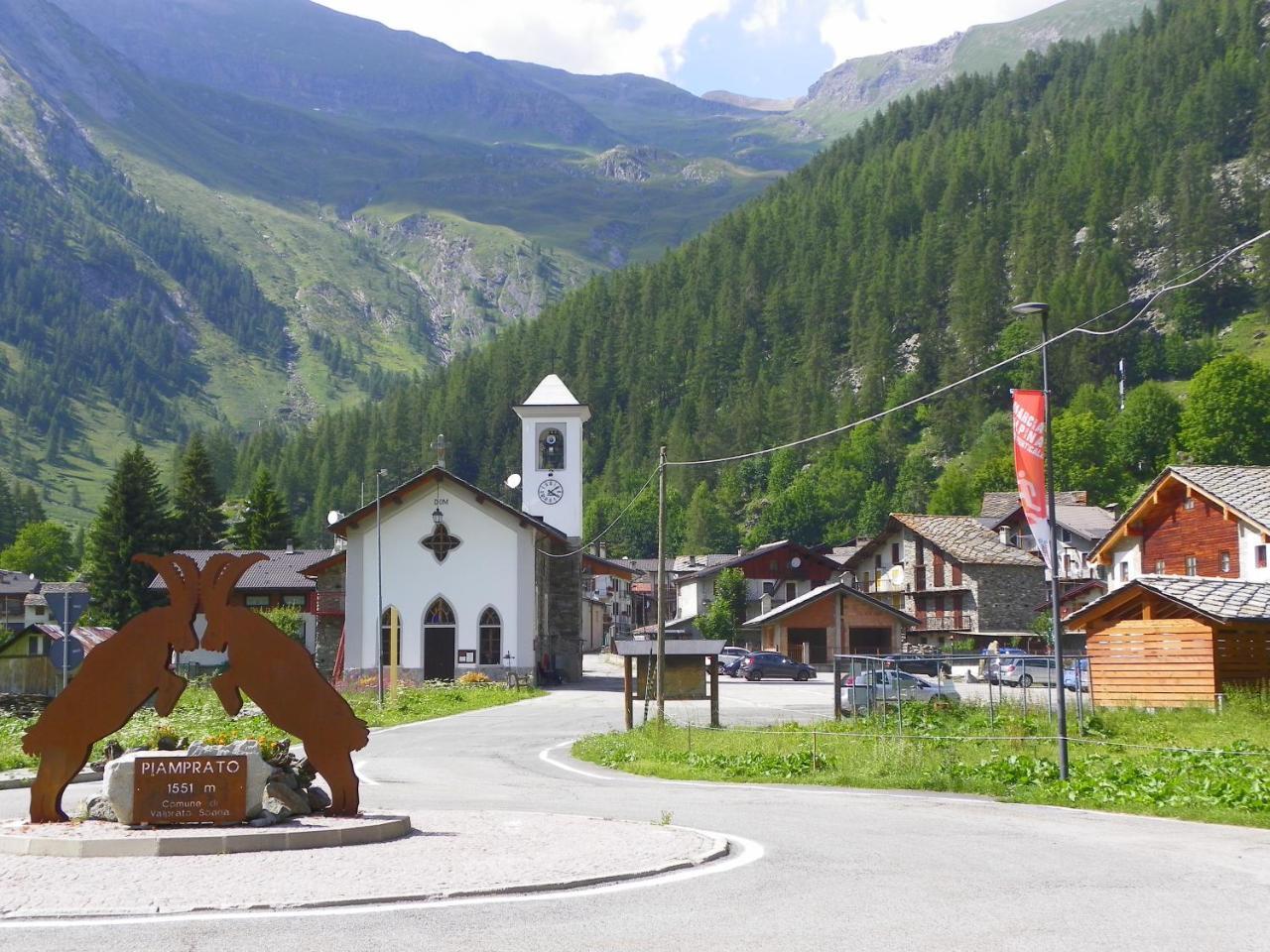 Chalet Rosa Dei Monti Piamprato Exterior photo